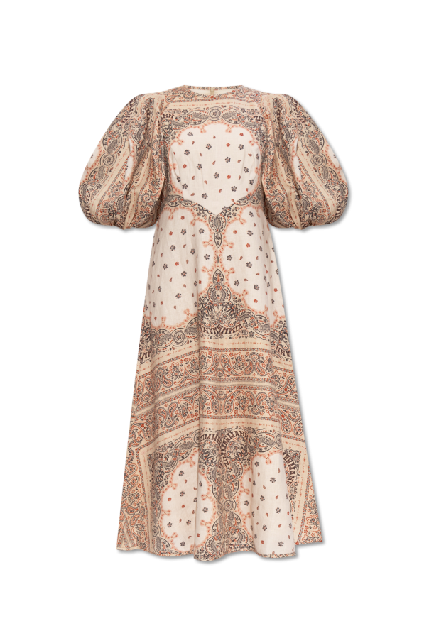 Beige Linen dress Zimmermann Vitkac Germany